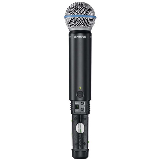 Shure BETA58 Dynamic Vocal Mic w/ BLX2 Handheld Transmitter (K14)