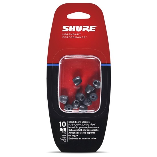 Shure EABKF1-10S Small Foam Sleeves for SE Series (5 Pair)