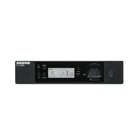 Shure GLXD4R+ Digital Wireless Dual Band Half-Rack Receiver