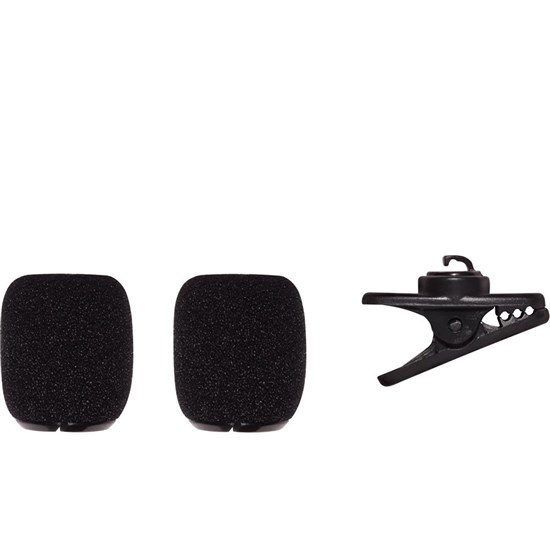 Shure Replacement Kit w/ Clip + 2 Snap-Fit Foam Windscreens for SM35