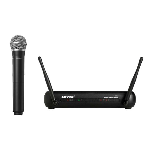 Shure SVX24/PG58 Handheld Wireless Mic System J9