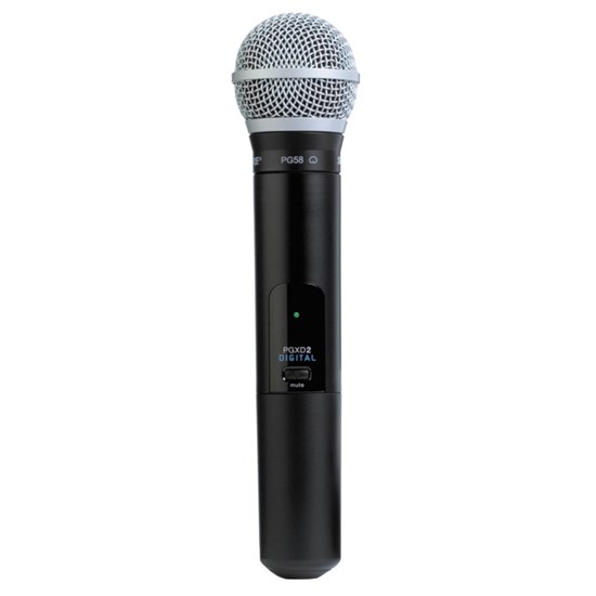 Shure PG58 w/ SVX2 Wireless Handheld Transmitter J9