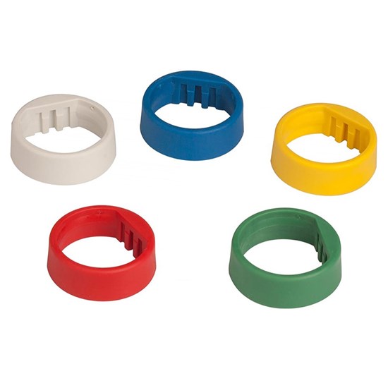 Shure WA616M Multi-Coloured ID Rings for ULXD & QLXD Wireless Handheld Transmitters