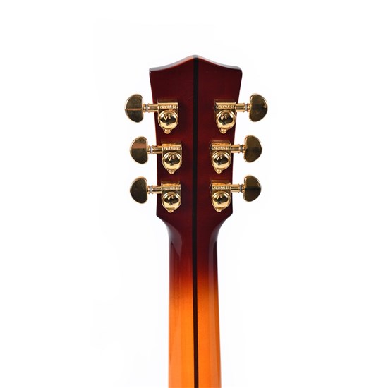 Sigma SGJA-SG200 Grand Jumbo Acoustic Guitar w/ Solid Top & Pickup (Autumn Burst)
