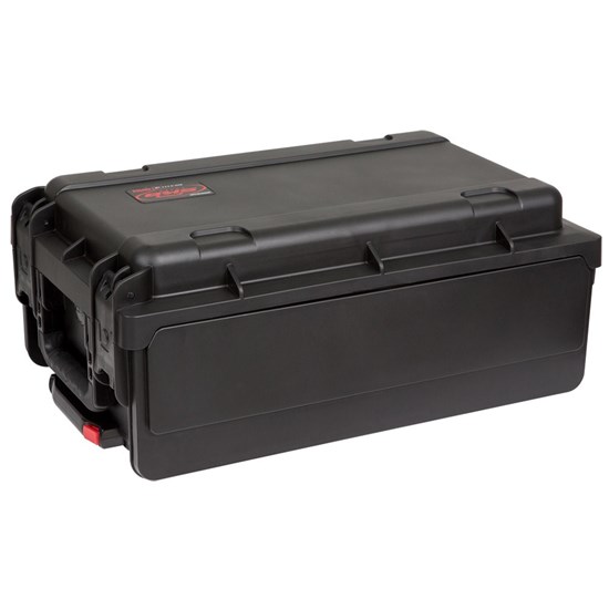 SKB 1SKB-iSF2U Injection Molded 2U Studio Flyer Rolling Rack Case