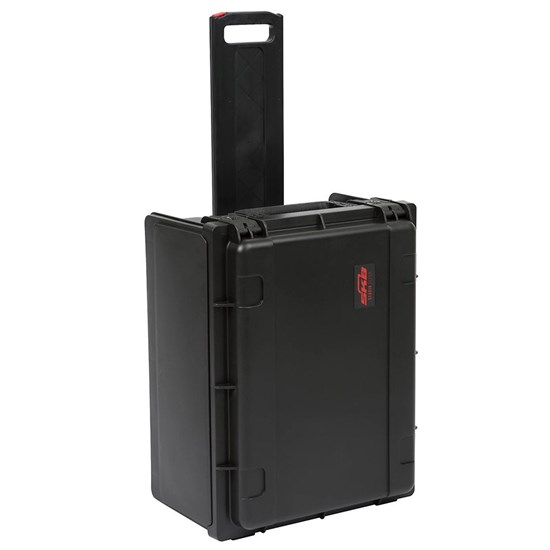 SKB 1SKB-iSF4U Injection Molded 4U Studio Flyer Rolling Rack Case