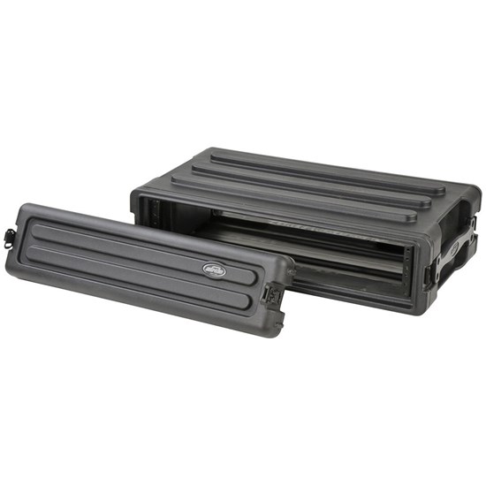 SKB 1SKB-R2S Roto-Moulded 2U Shallow Rack Case