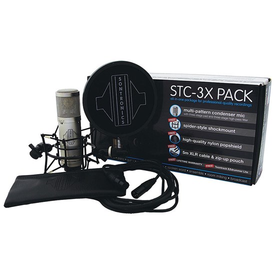 Sontronics STC20 Cardioid Condenser Microphone Plus Accessories Pack