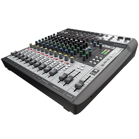 Soundcraft Signature 12MTK Analog Mixer w/ USB Multitrack Recording & Lexicon Effects