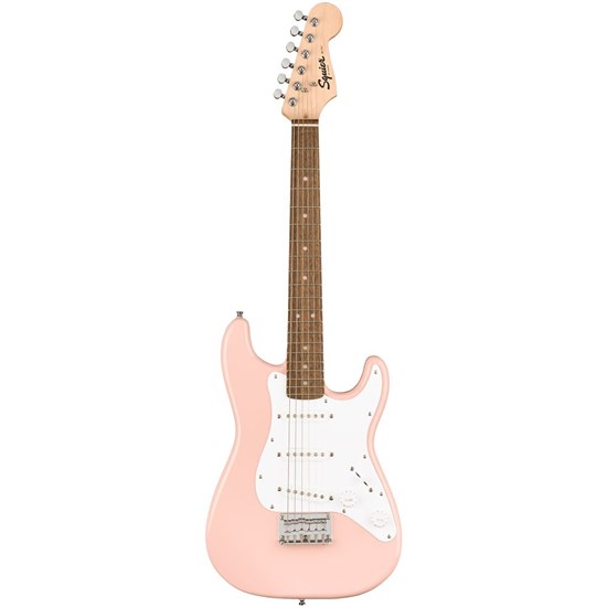 Squier Mini Stratocaster Laurel Fingerboard (Shell Pink)