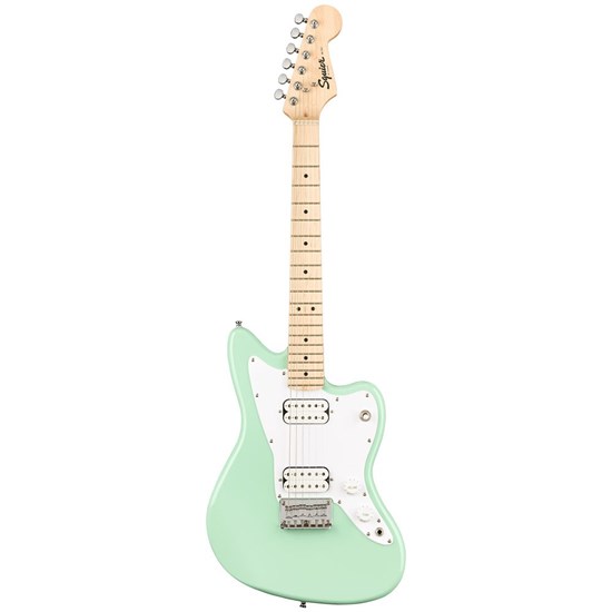 Squier Mini Jazzmaster HH Maple Fingerboard (Surf Green)