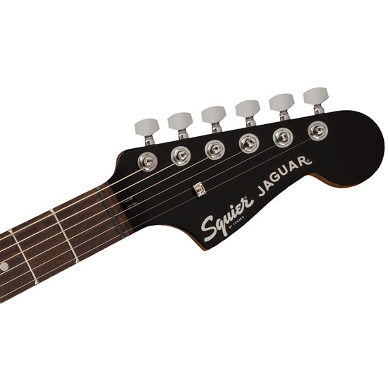 Squier Contemporary Jaguar HH ST Laurel Fingerboard Black Pickguard (Shoreline Gold)