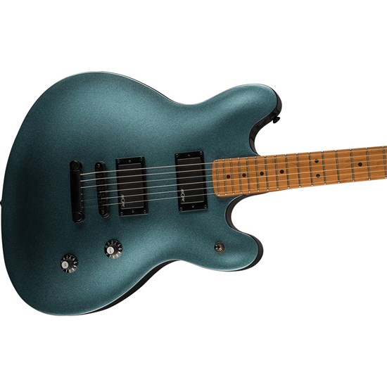 Squier Contemporary Active Starcaster Roasted Maple Neck (Gunmetal Metallic)