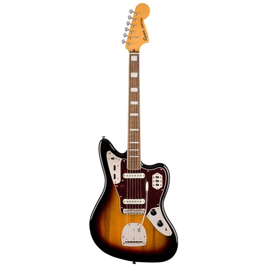 Squier Classic Vibe 70s Jaguar w/ Laurel Fingerboard (3-Colour Sunburst)