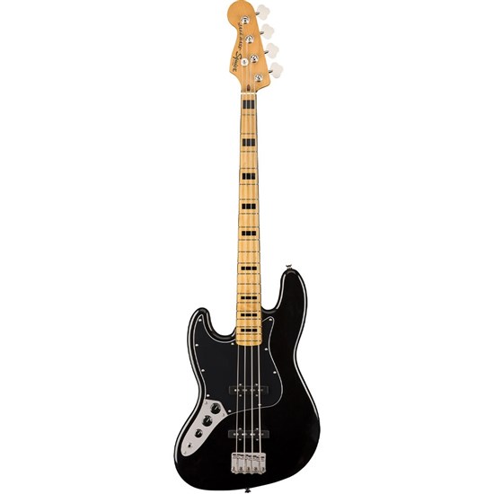 Squier Classic Vibe '70s Jazz Bass Left-Hand Maple Fingerboard (Black)