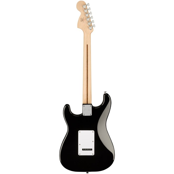 Squier Affinity Stratocaster Maple Fingerboard White Pickguard (Black)