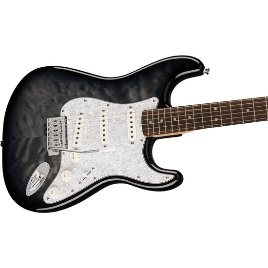 Squier Affinity Stratocaster QMT FSR Laurel Fingerboard (Black Burst)