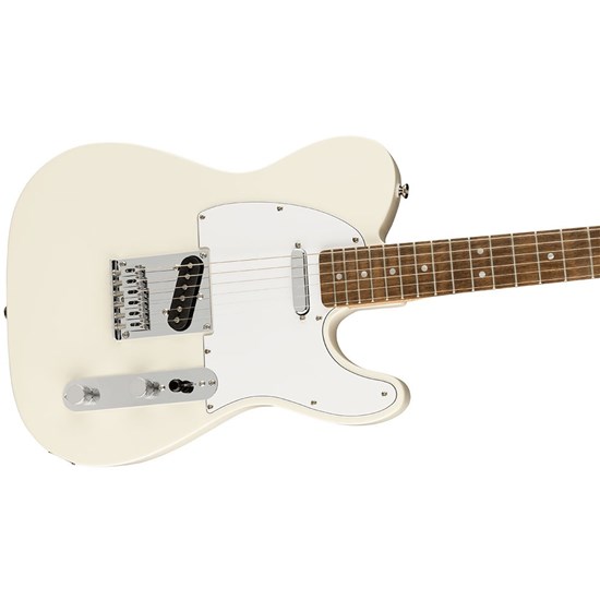 Squier Affinity Telecaster Laurel Fingerboard White Pickguard (Olympic White)