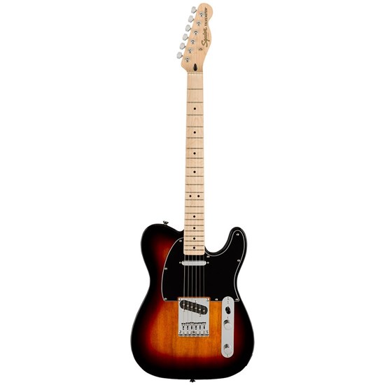 Squier Affinity Telecaster Maple Fingerboard Black Pickguard (3-Color Sunburst)