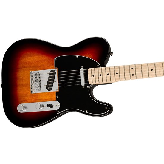 Squier Affinity Telecaster Maple Fingerboard Black Pickguard (3-Color Sunburst)