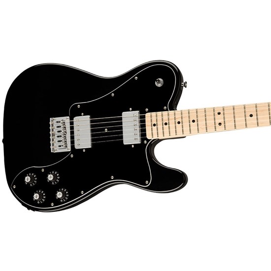 Squier Affinity Telecaster Deluxe Maple Fingerboard Black Pickguard (Black)