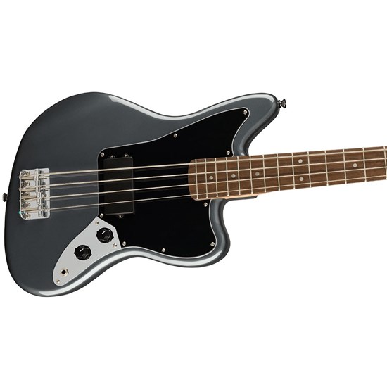 Squier Affinity Jaguar Bass H Laurel Fingerboard (Charcoal Frost Metallic)