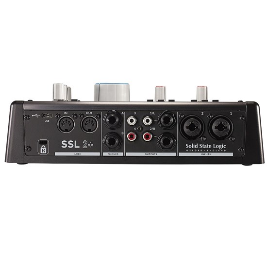 Solid State Logic SSL 2+ 2x4 USB Audio Interface w/ Legacy 4K Analogue Enhancement