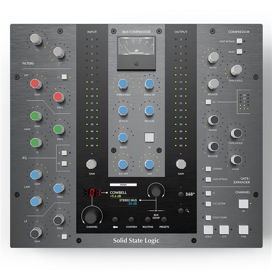 Solid State Logic SSL UC1 Hardware Plug-In Controller w/ Channel Strip & Bus Comp
