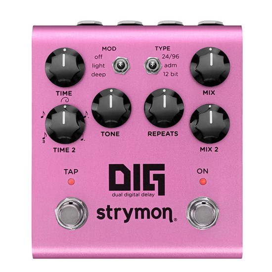 Strymon DIG 2 Dual Digital Delay Pedal