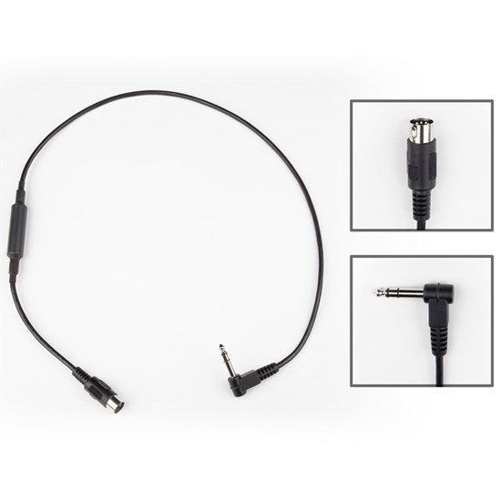 Strymon MIDI Exp Cable - Straight Midi to Right Angle TRS (2.5')