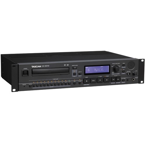 Tascam CD-6010 Professional CD Player 2U