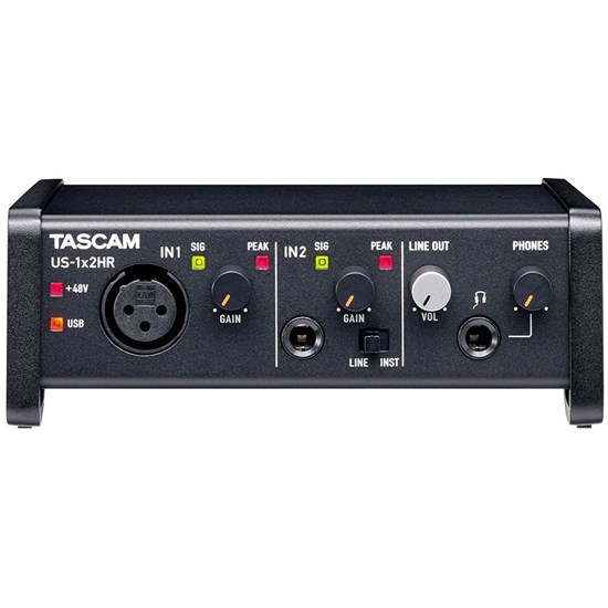 Tascam US-1x2HR USB-C Interface for Mac, Windows & iOS