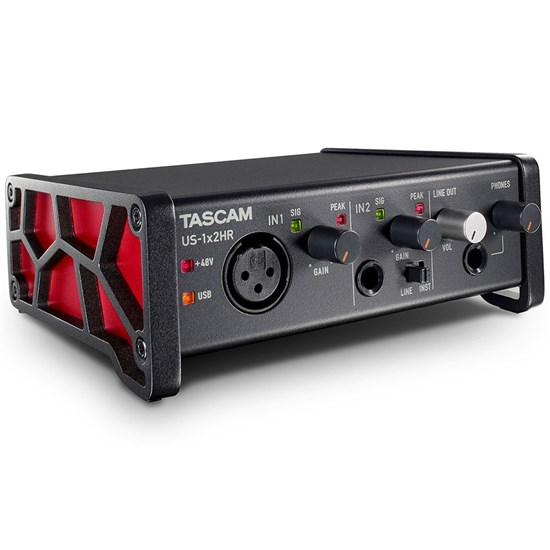 Tascam US-1x2HR USB-C Interface for Mac, Windows & iOS