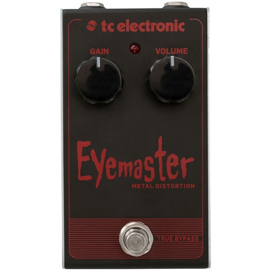 TC Electronic Eyemaster Metal Distortion Stompbox