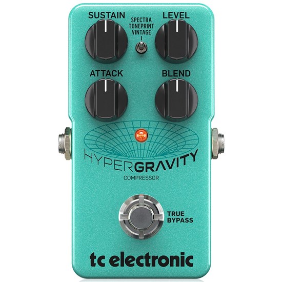 TC Electronic HyperGravity Compressor TonePrint Enabled Pedal