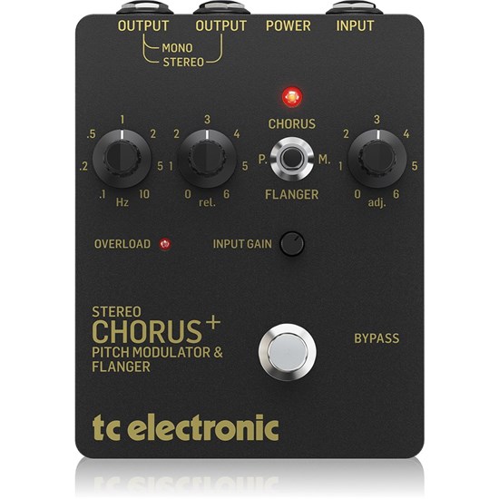 TC Electronic SCF Gold Stereo Chorus Flanger Pedal