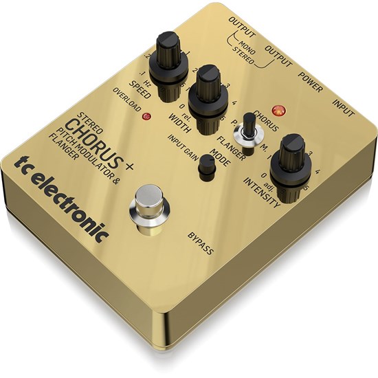 TC Electronic Special Edition SCF Gold Stereo Chorus Flanger Pedal (Gold)