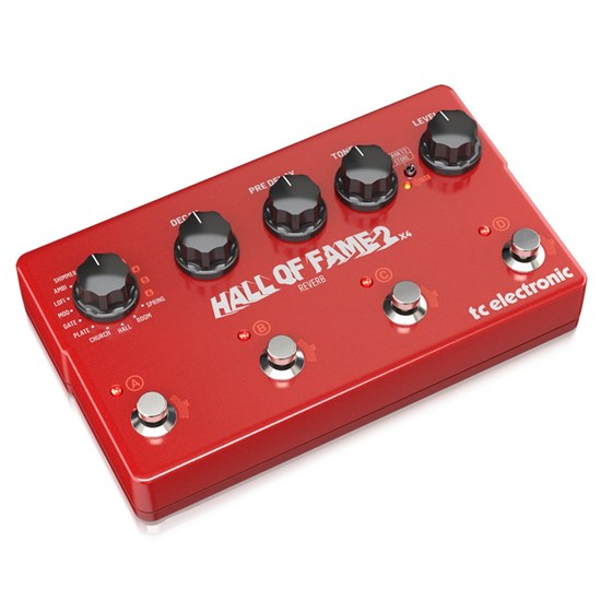 TC Electronic Hall of Fame 2 X4 Acclaimed Reverb Pedal