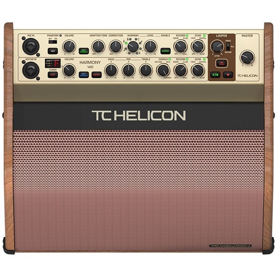 TC Helicon Harmony V60 60 Watt 2-Channel Acoustic Amplifier w/ Vocal Processing
