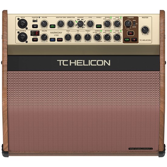 TC Helicon Harmony V100 100 Watt 2-Channel Acoustic Amplifier w/ Vocal Processing