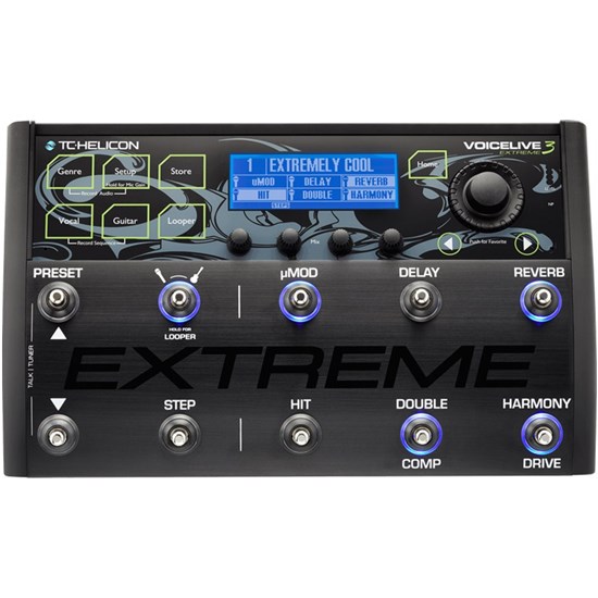 TC Helicon VoiceLive 3 Extreme Vocal/Guitar FX & Multi Looper w/ Automation & Backing Tracks