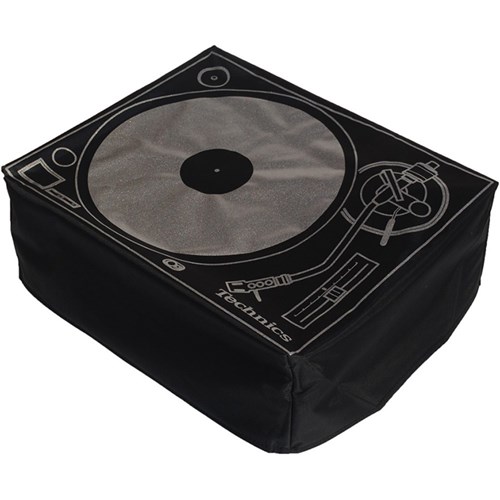 Technics Picture Deck Cover Black (Single)