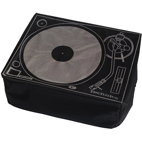 Technics Picture Deck Cover Black (Single)