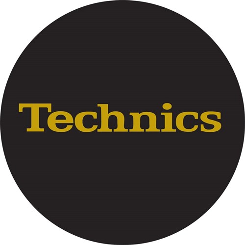 Technics Gold Logo Slipmats (Pair)