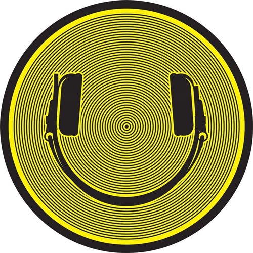 Technics Smiley Headphones Slipmats (Pair)