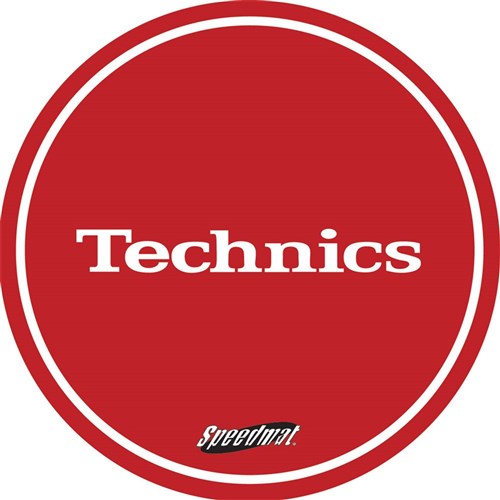 Technics Speedmat Red Slipmats (Pair)