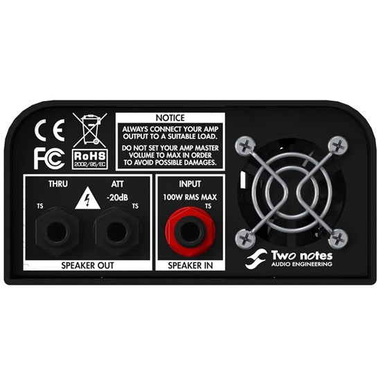 Two Notes Torpedo Captor 4 Compact Loadbox, Attenuator & Amp DI (4 ohm)