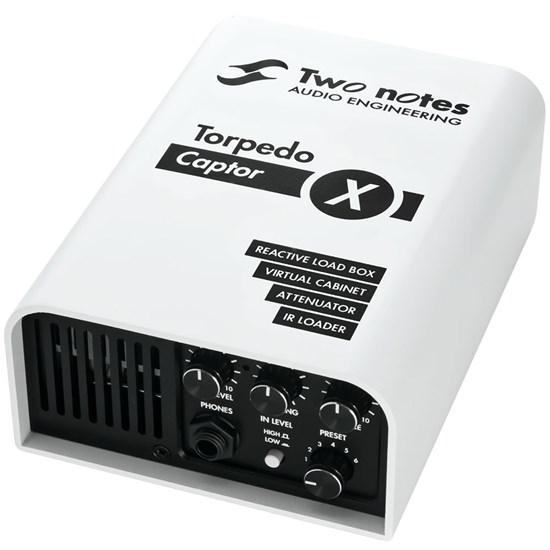 Two Notes Torpedo Captor X 16 Reactive Load Box, Virtual Cab Attenuator & IR Loader (16ohm)