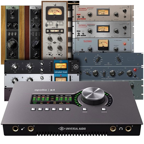 Universal Audio Apollo X4 HERITAGE EDITION Audio Interface w/ US$2.5k Plugins