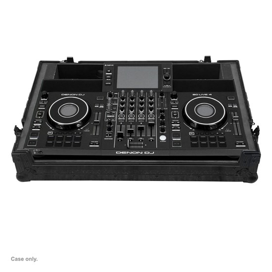 UDG Ultimate Flight Case Denon DJ SC Live 4 Plus w/ Wheels (Black)